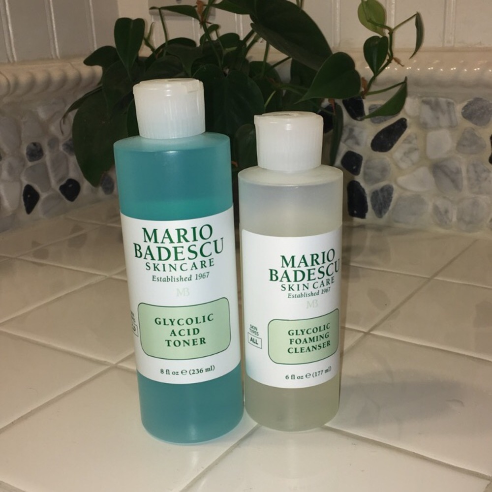 Glycolic Acid Cleanser and Toner
